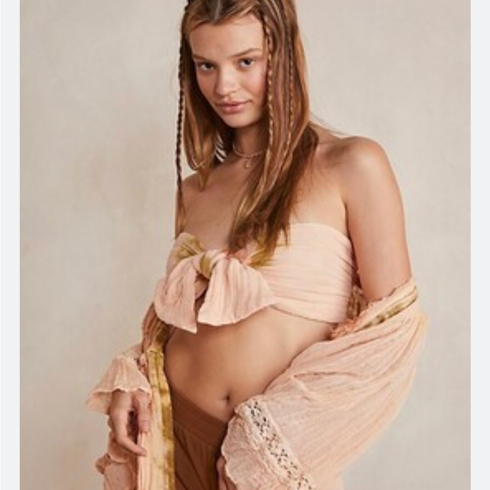 RARE Jen's Pirate Booty Periyar Bandeau - Desert Sun pattern